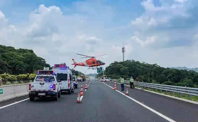 盘山高速公路汽车救援案例